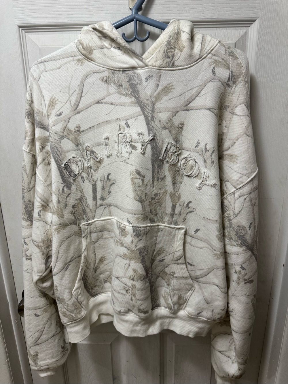 Dairy Boy Woodland Camo Hoodie